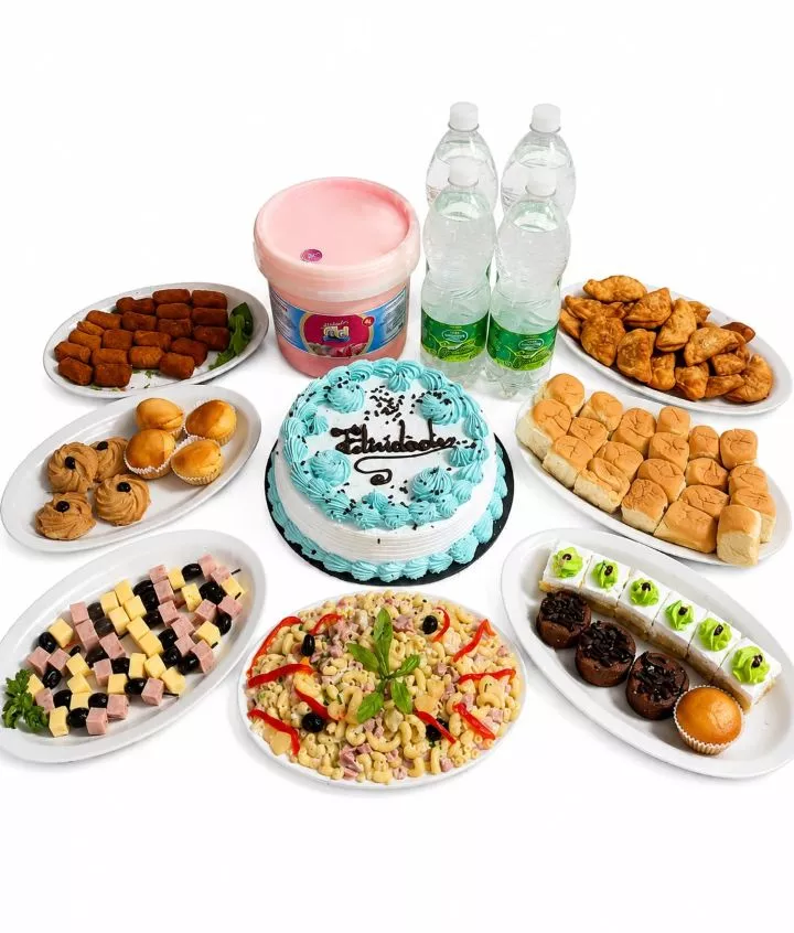 Buffet de cumpleaños (para 10 pers)